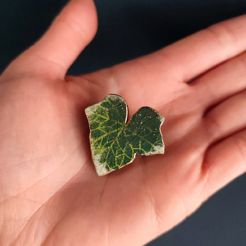 Ivy Leaf Brooch