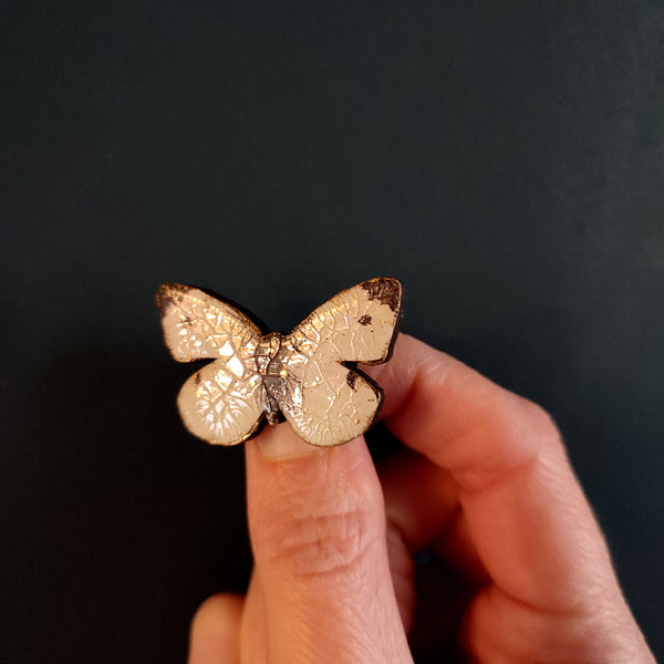 Cabbage White Butterfly Brooch