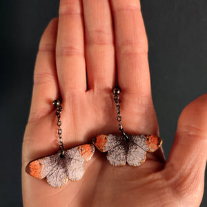 Orange-tip Butterfly Earrings