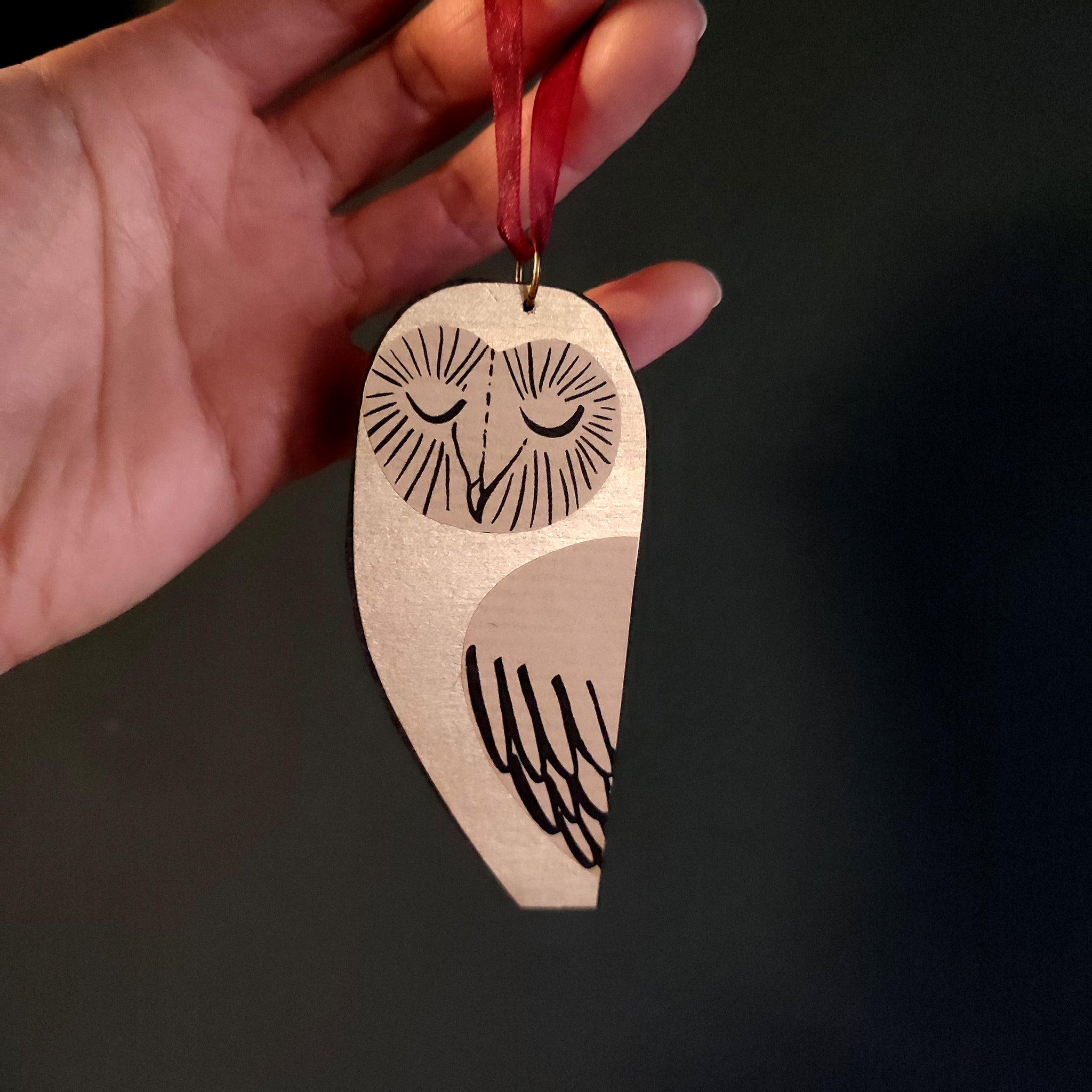 Owl Christmas Decoration