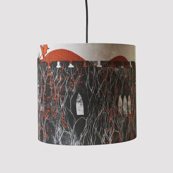 Castle & Dragon Lampshade - Emily Jepps Studio