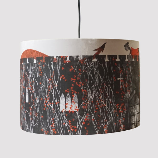 Castle & Dragon Lampshade - Emily Jepps Studio