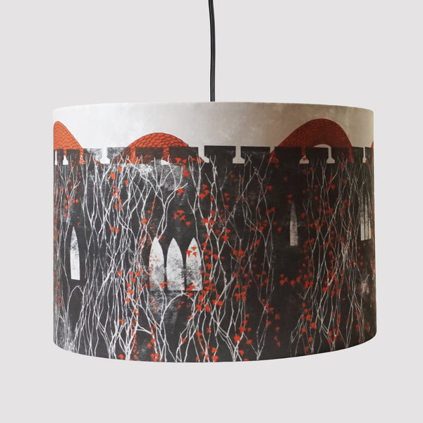 Castle & Dragon Lampshade - Emily Jepps Studio