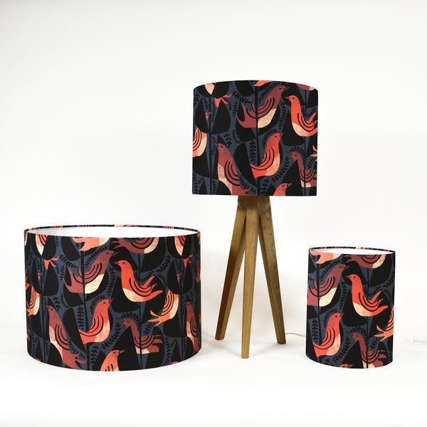 Happy Birds Lampshade - Emily Jepps Studio